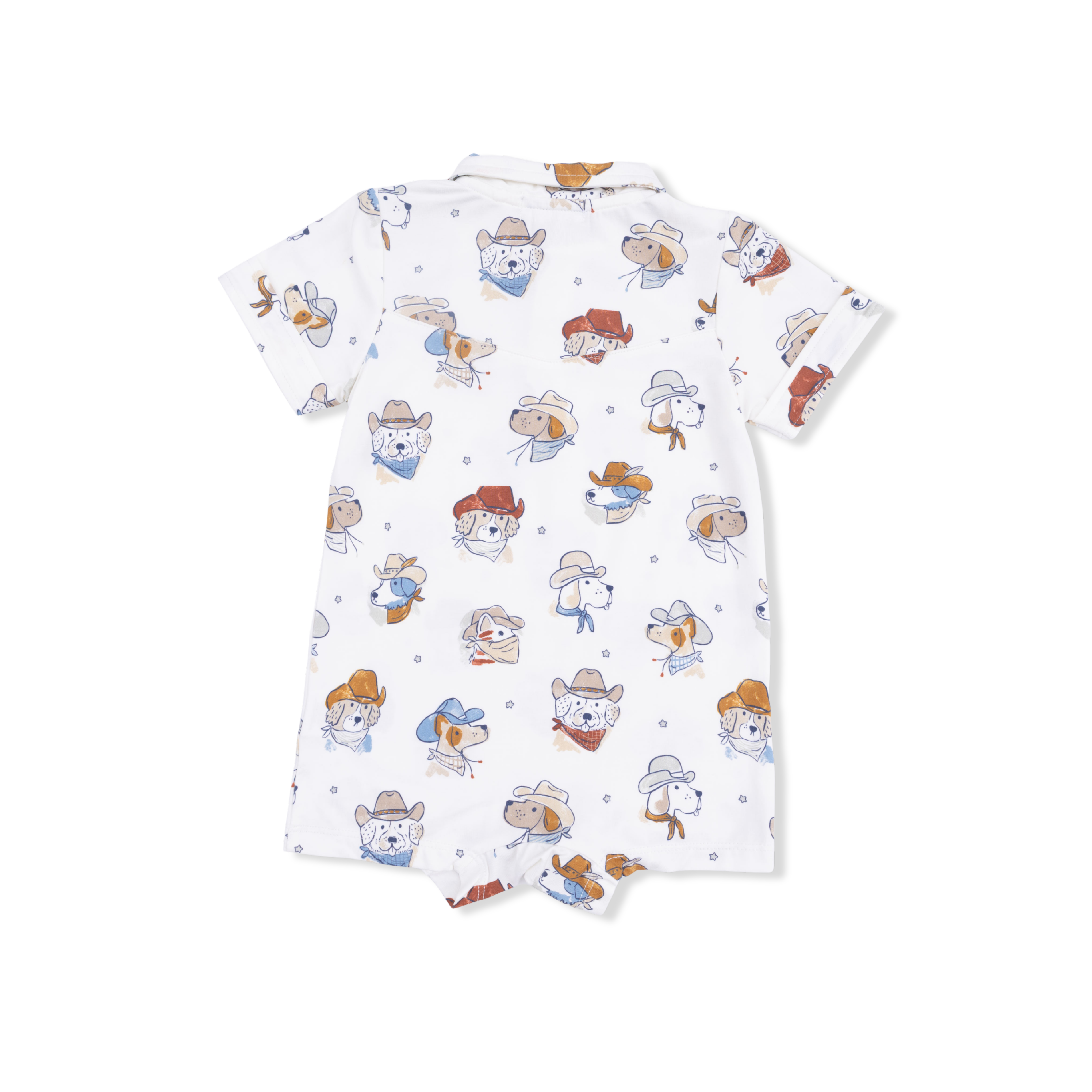 Cowdogs Cowboy Short Romper