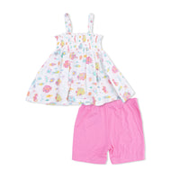 Sunny Coral Reef Fish Top & Short Set