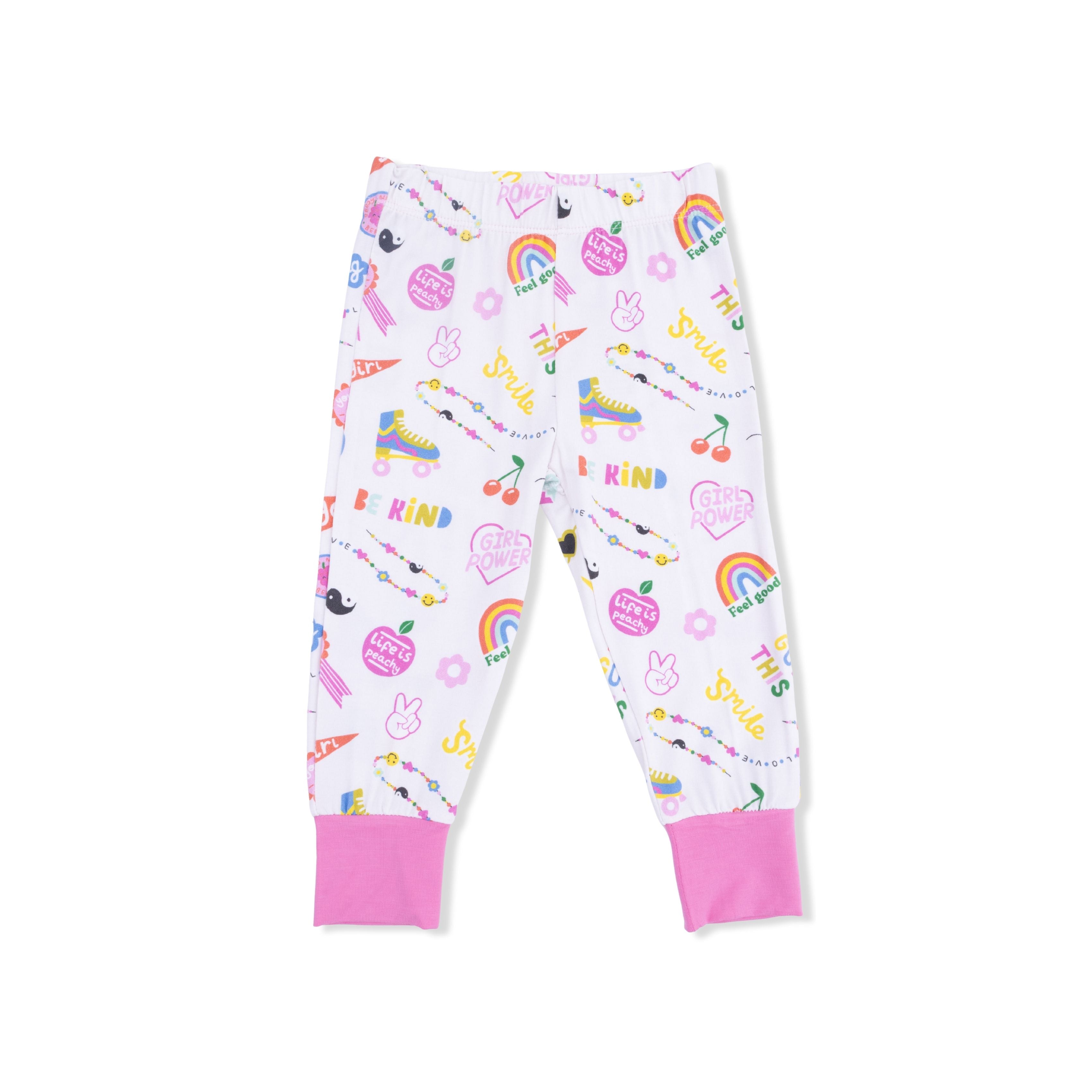 Girl Power Short Sleeve Lounge Set