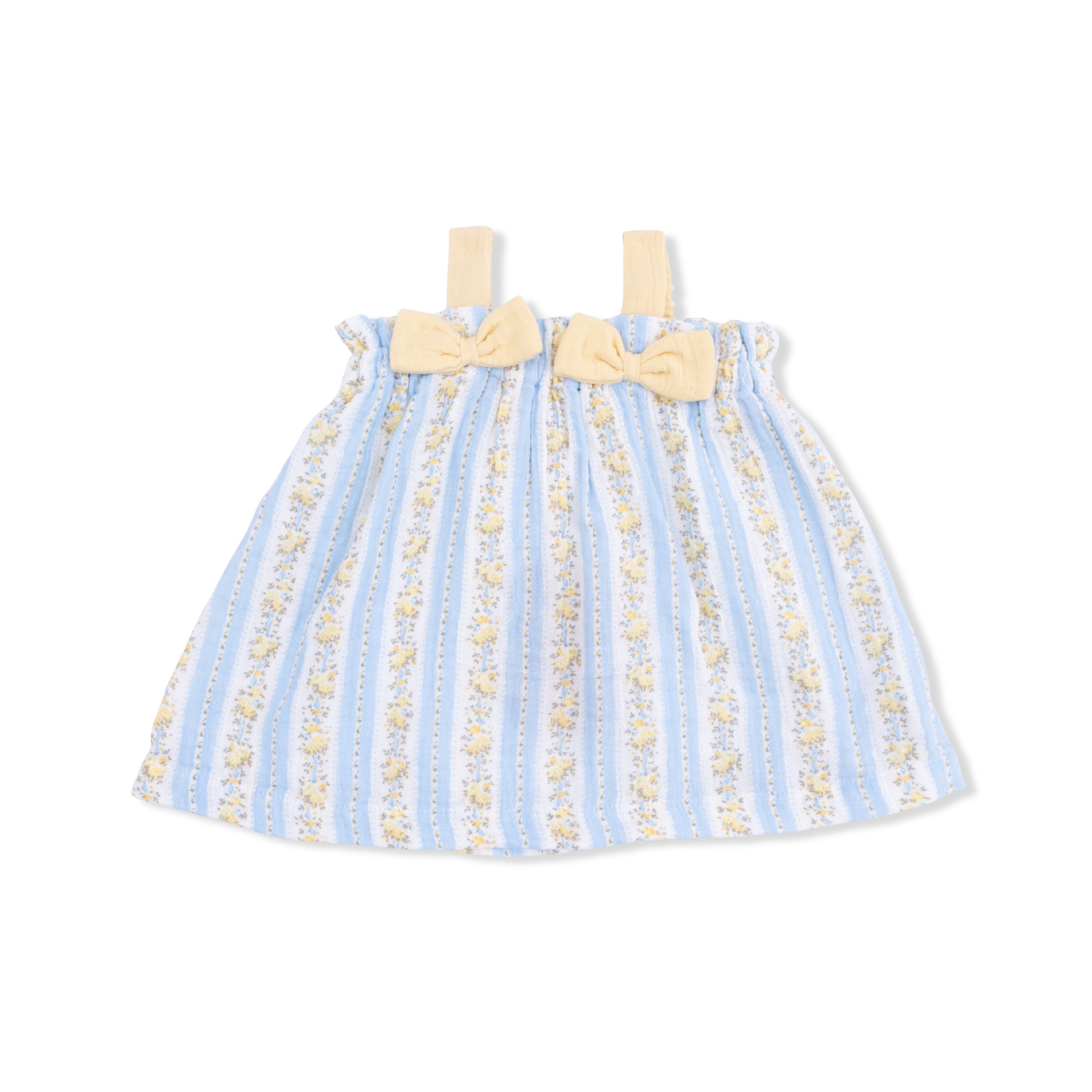 Odalys Floral Stripe Top & Bloomer Set