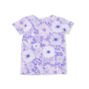 Lacy Lavender Floral Lounge Short Set