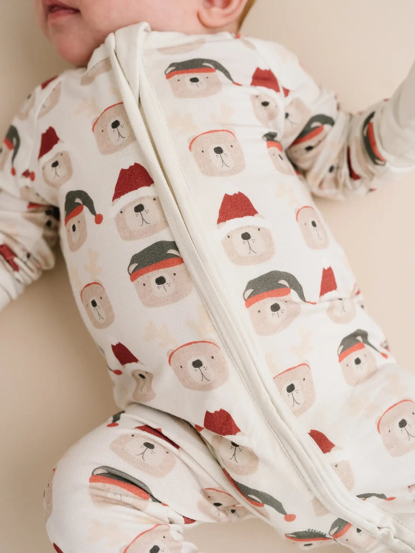 Christmas Bears Bamboo Sleeper