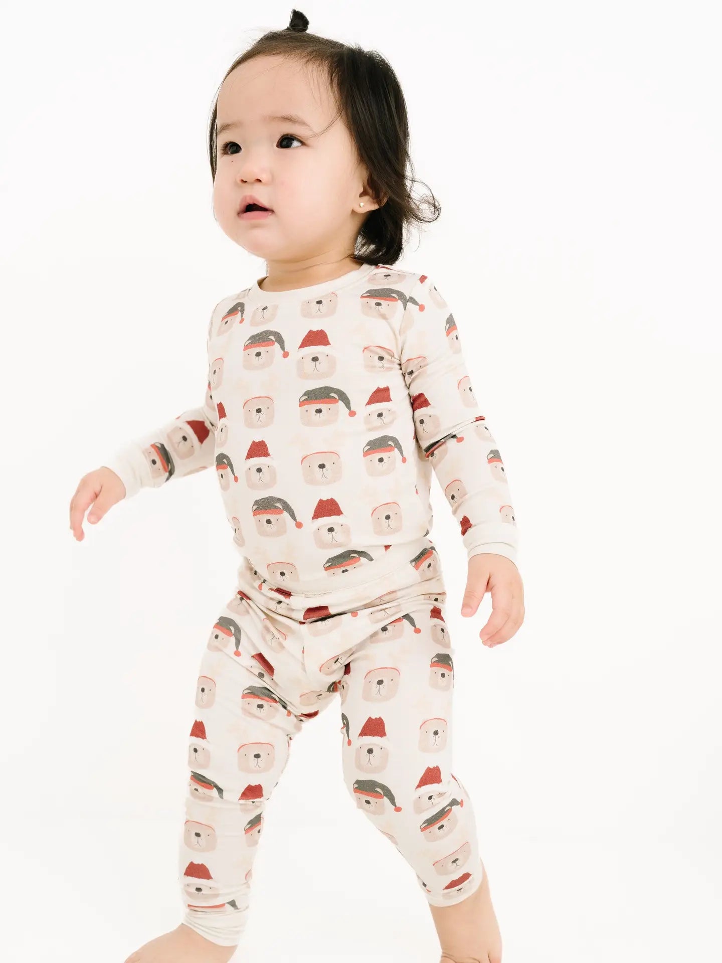 Christmas Bears Bamboo Set