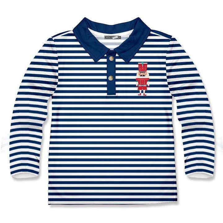Nutcracker Striped Polo