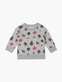 Grey Christmas Sweatshirt