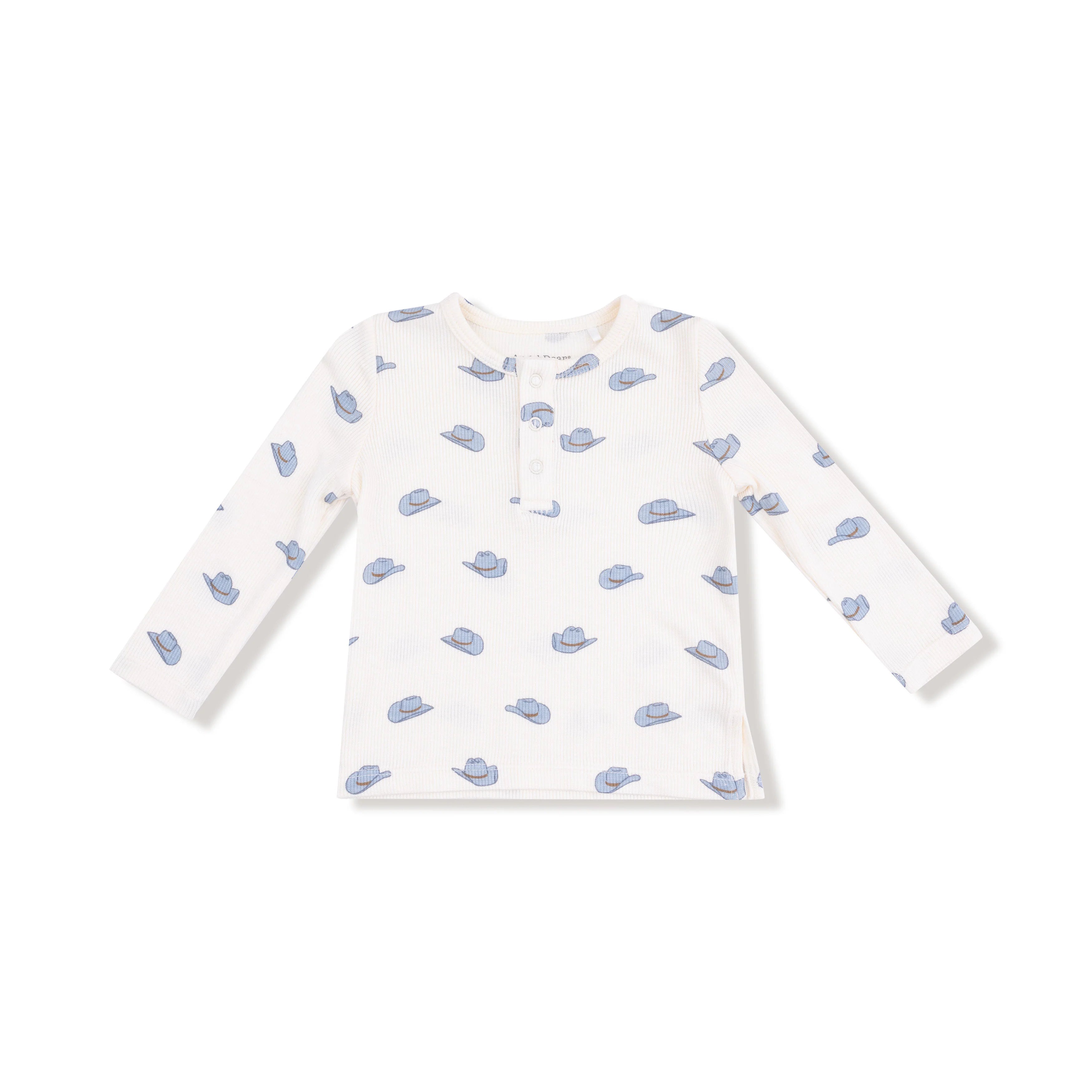 Petite Cowboy Hat Henley