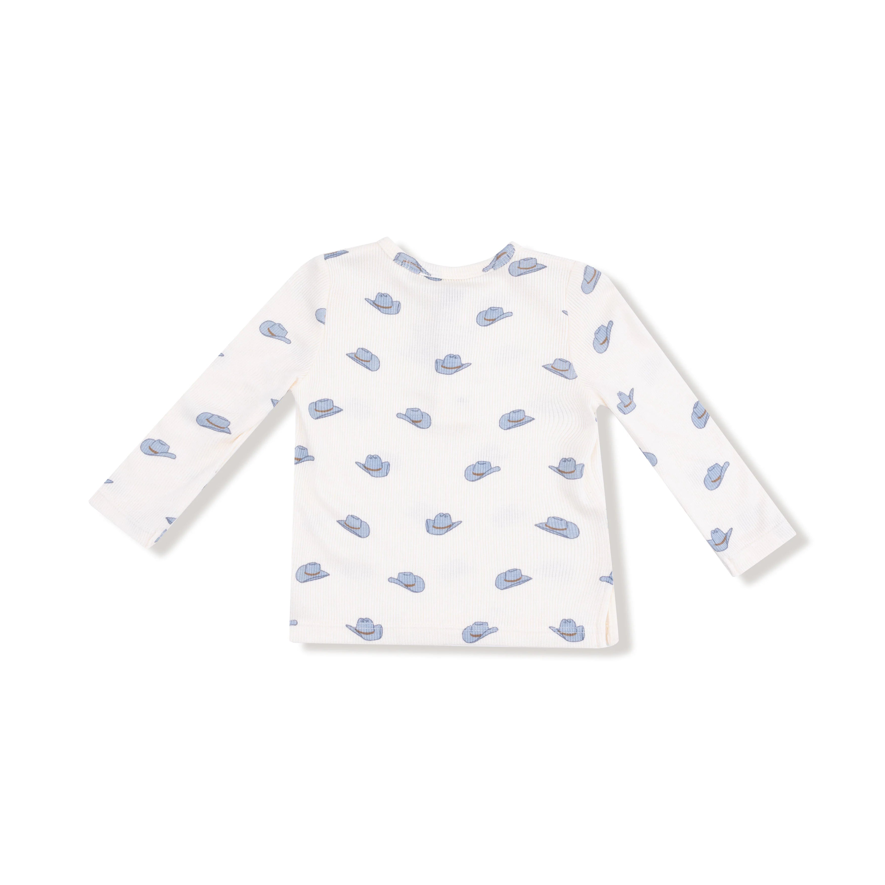 Petite Cowboy Hat Henley