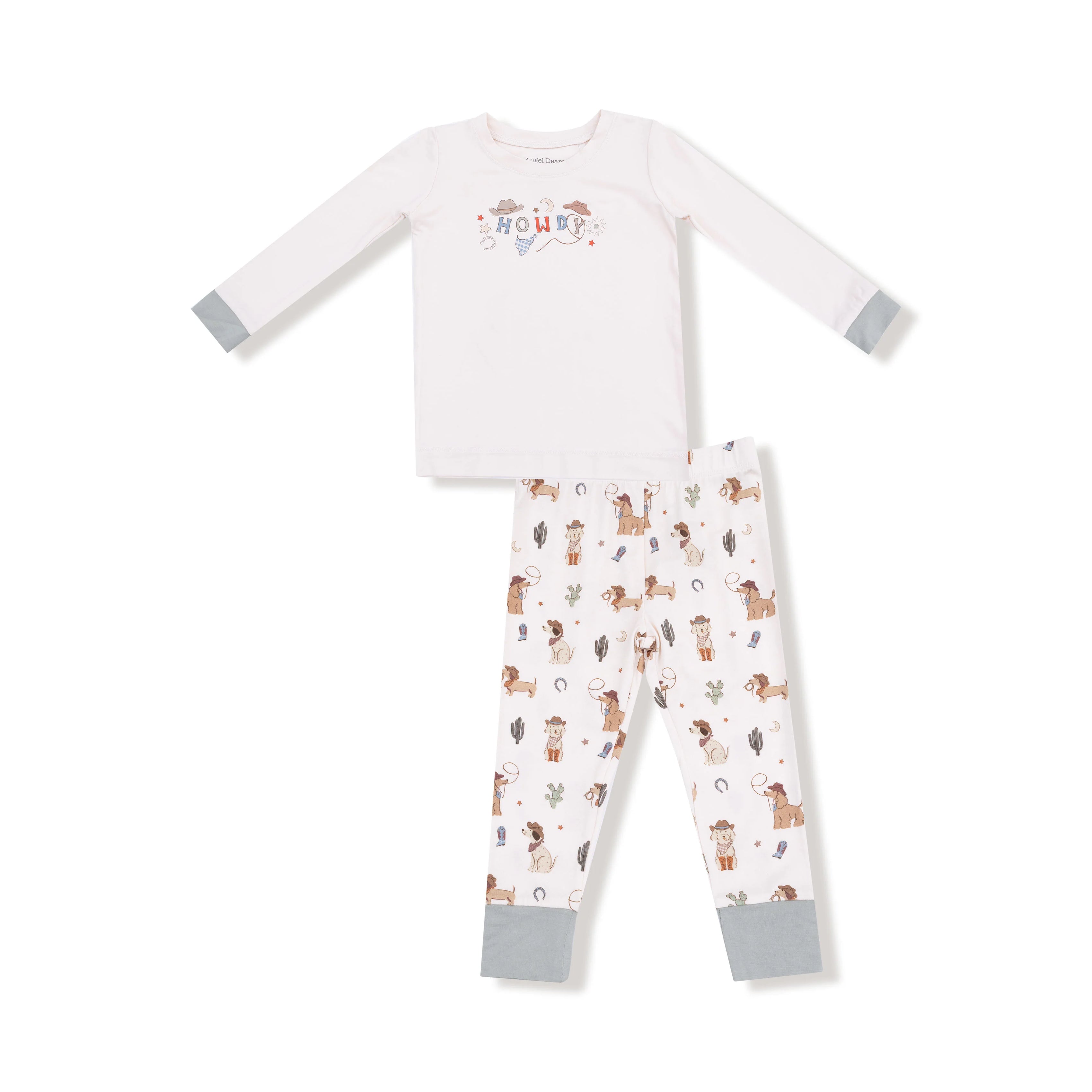 Boys Cowboy Dogs Loungewear Set