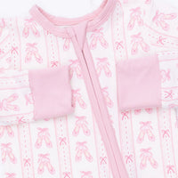 Ballet Shoes Ribbon Stripe Convertible Romper