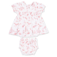 Ballet Toile Smocked Dress