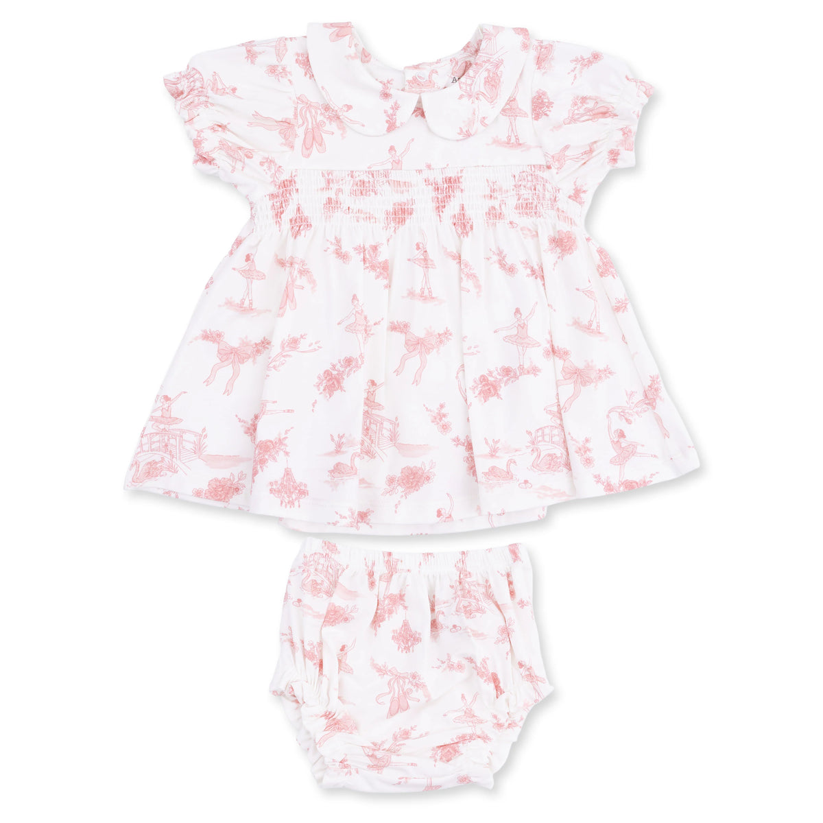 Ballet Toile Smocked Dress