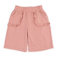 Solid Rose Tan Wide Leg Pant