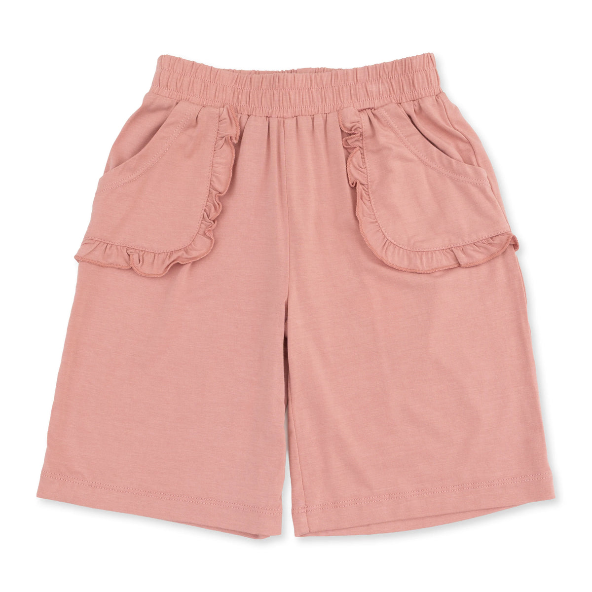 Solid Rose Tan Wide Leg Pant