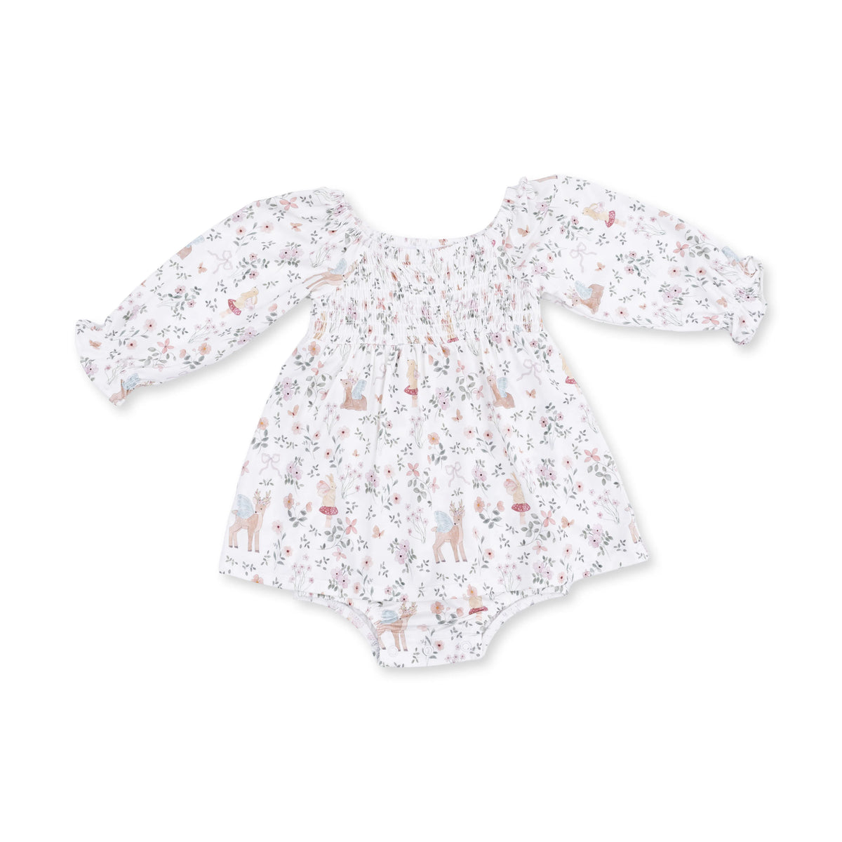 Enchanted Woodland Caitlyn Smocked All in One