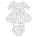 Enchanted Woodland Jennifer Dress and Bloomer