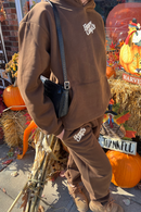 Brown Happy Camp3r Joggers