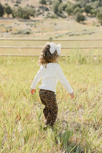Cheetah Barrel Jeans
