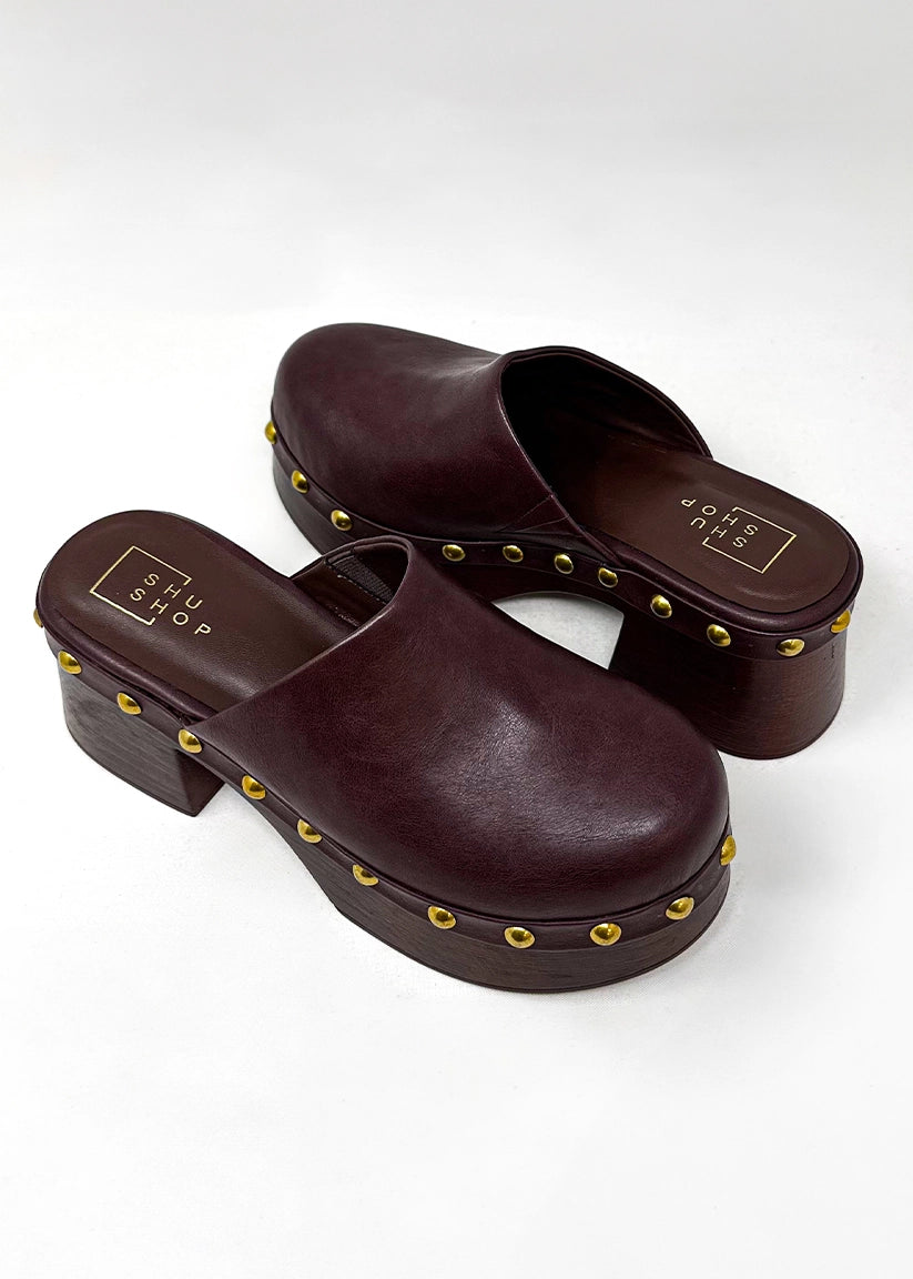 Lily Heeled Clog
