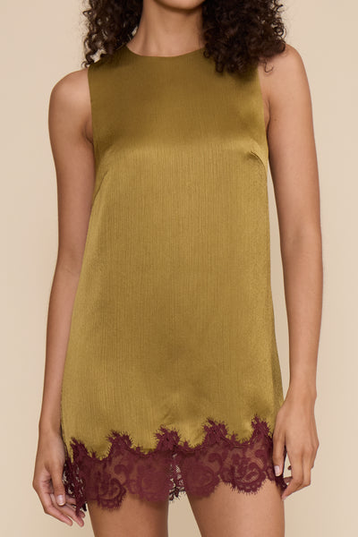 Roxy Lace Hem Dress