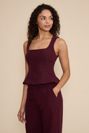 Leanne Peplum Top