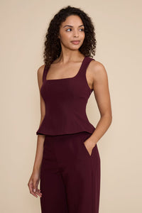 Leanne Peplum Top