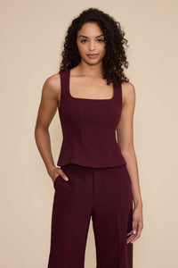 Leanne Peplum Top