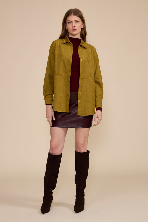 Paloma Faux Suede Jacket