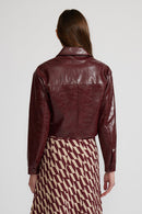Caleb Faux Leather Jacket
