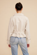 Estelle Cropped Trench Coat