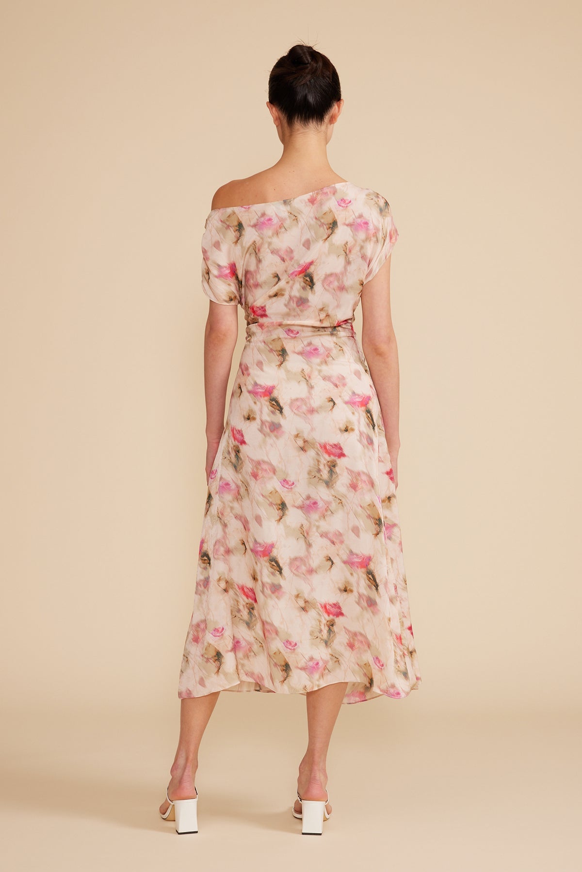 Arta Floral Gathered Maxi Dress