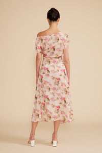 Arta Floral Gathered Maxi Dress