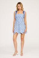 Crochet Lace Mini Dress