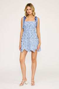Crochet Lace Mini Dress