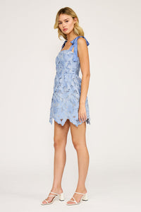 Crochet Lace Mini Dress