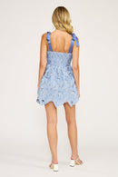 Crochet Lace Mini Dress