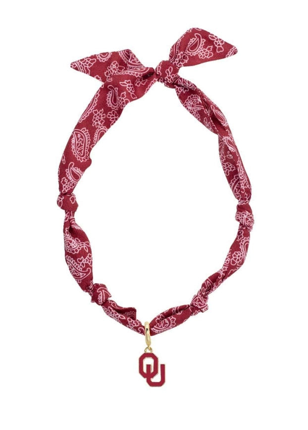 Collegiate Scarf Necklace