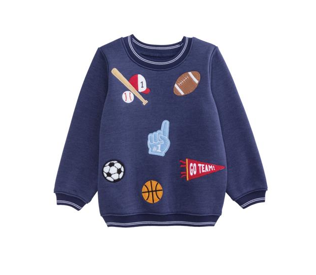 Sports Patch Sweatshirt
