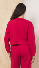 Star Applique Sweatshirt