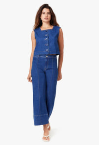 Denver Pintuck Jeans