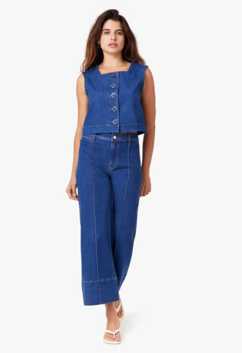Denver Pintuck Jeans