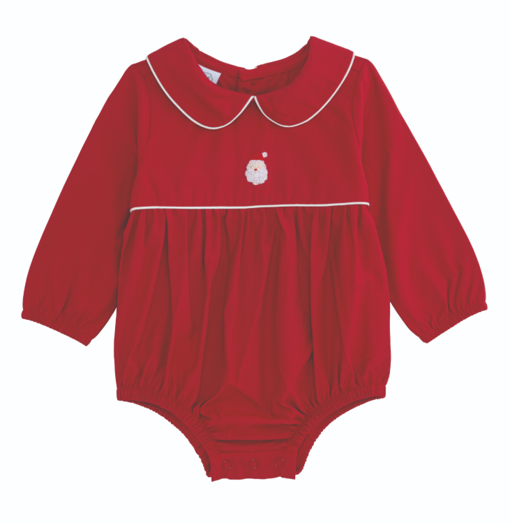 Santa Red Poplin Bubble
