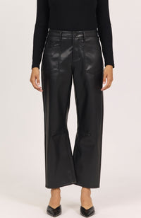 Lasso Faux Leather Pants