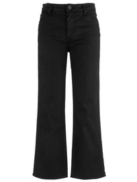 Black Kelsey Ankle Flare Jeans