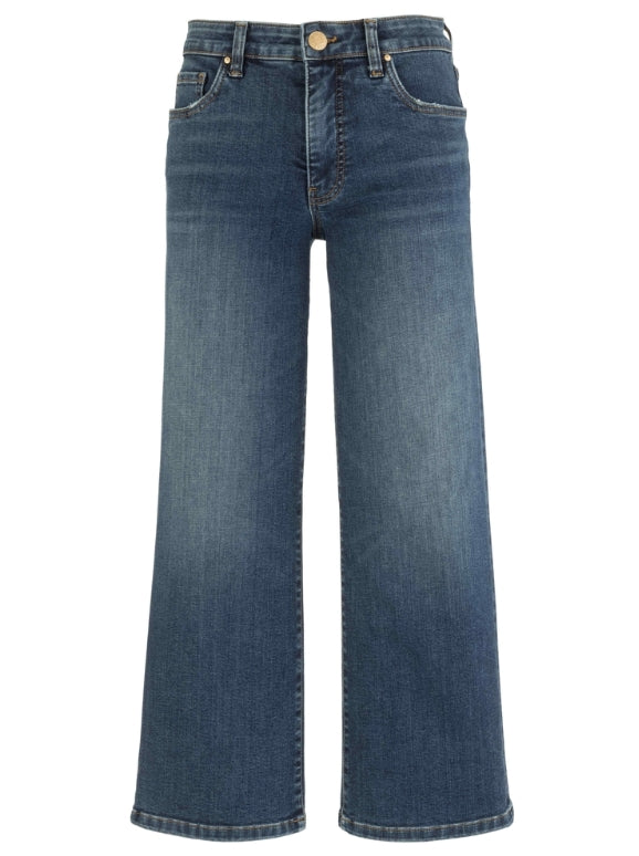 Charlotte Wide Leg Jeans- Consul