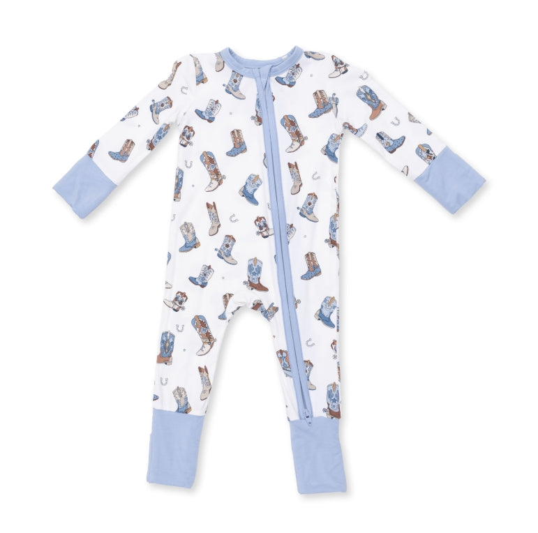Buckaroo Boots Zipper Romper