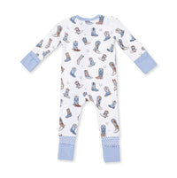 Buckaroo Boots Zipper Romper