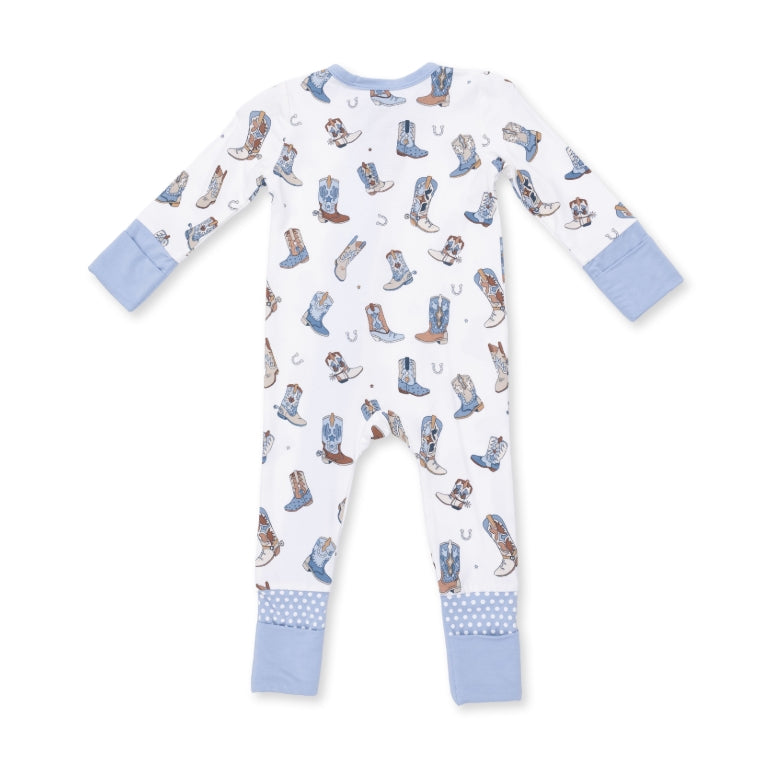 Buckaroo Boots Zipper Romper