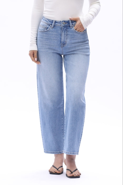 Valentine High Rise Tapered Jeans