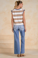 Striped Sweater Vest
