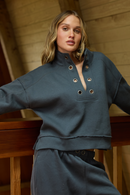 Grommet Sweatshirt